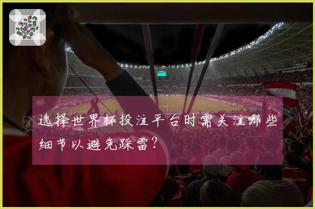选择世界杯投注平台时需关注哪些细节以避免踩雷?