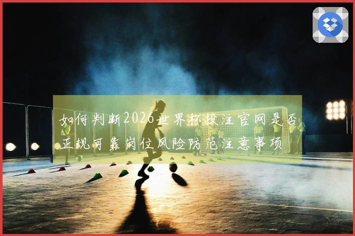 如何判断2026世界杯投注官网是否正规可靠岗位风险防范注意事项